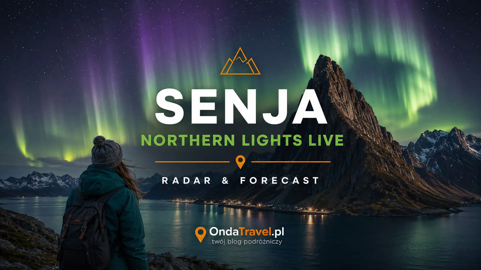 Northern Lights in Senja — live radar and forecast