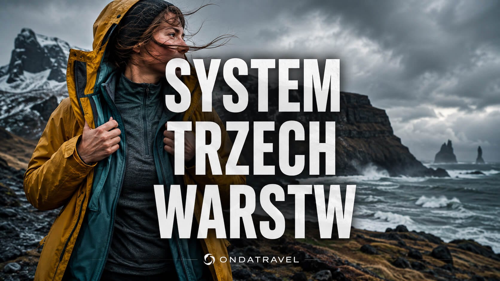 System trzech warstw ubrań na Islandię