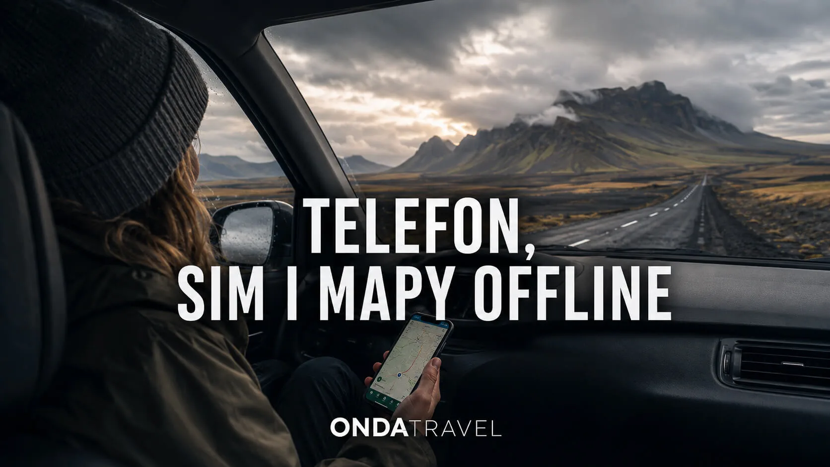 Phone, SIM card, and offline maps on a trip around Iceland