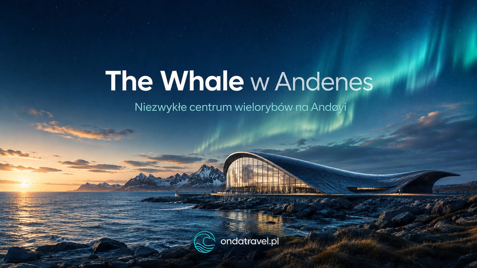 The Whale w Andenes nad oceanem na wyspie Andøya