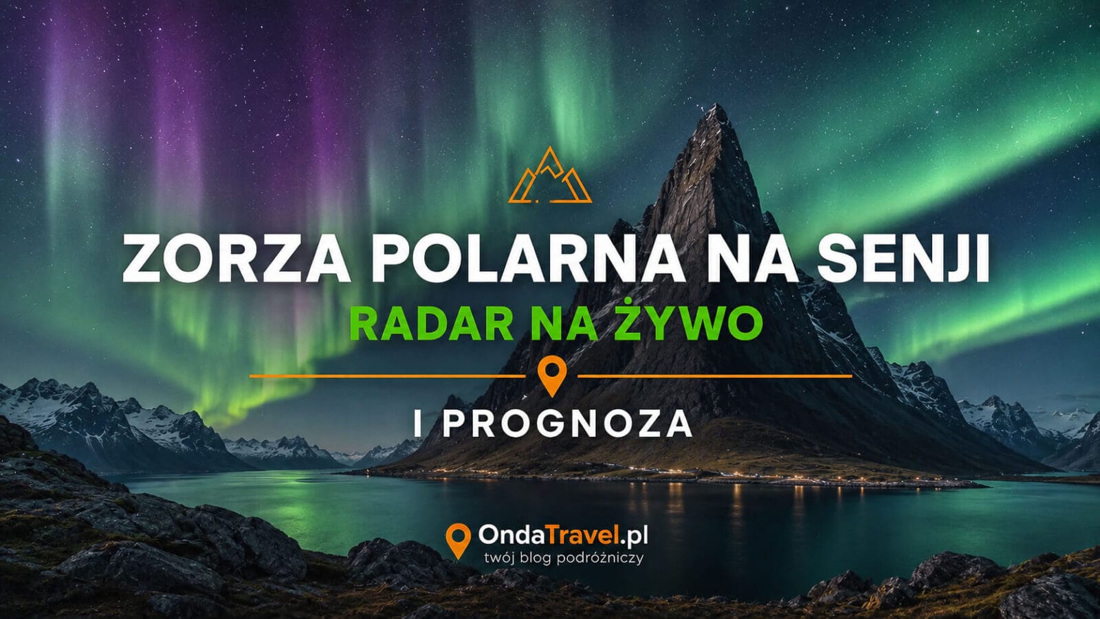 Zorza polarna na Senji – radar na żywo i prognoza