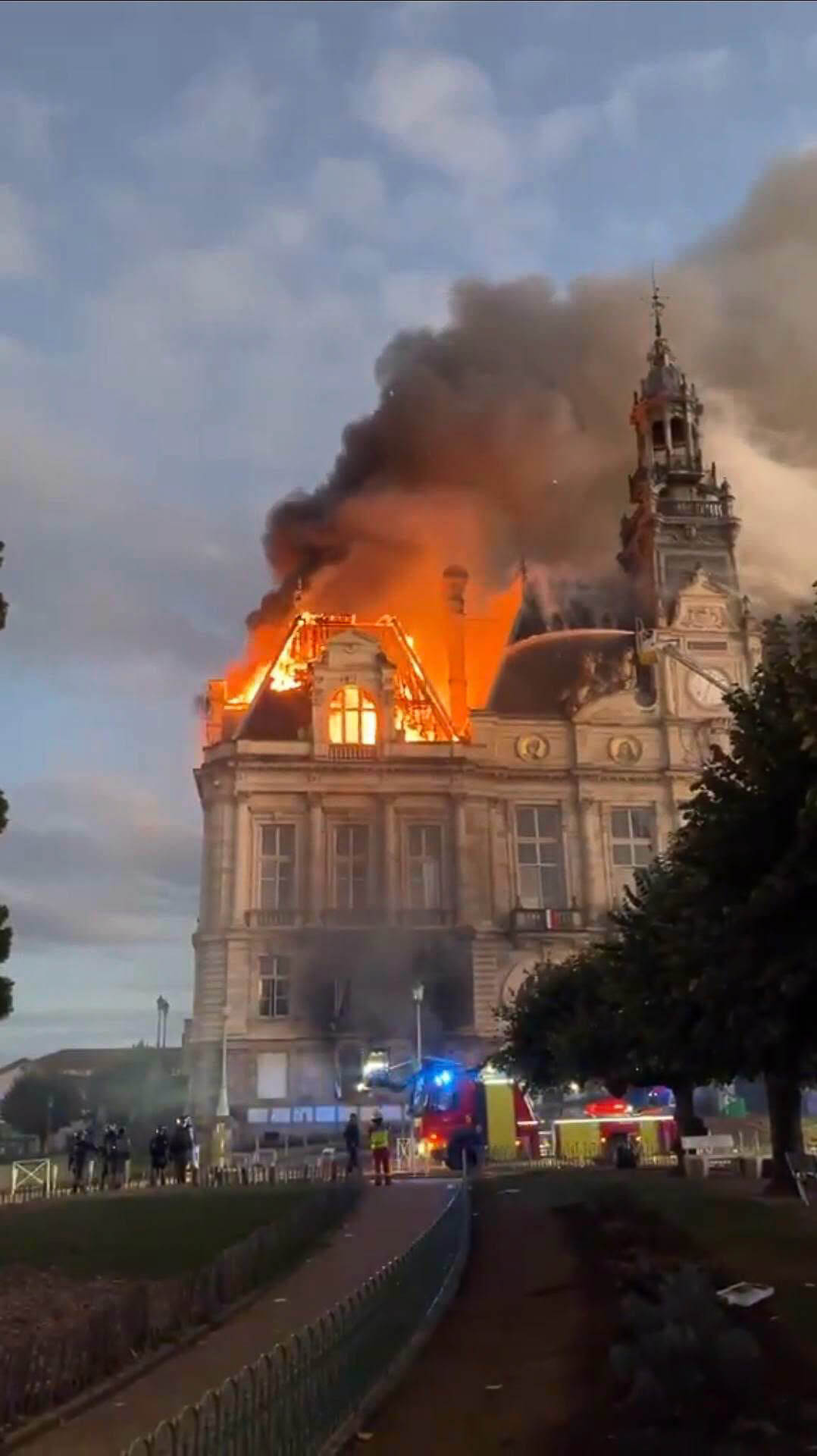 Uliczna demonstracja we Francji