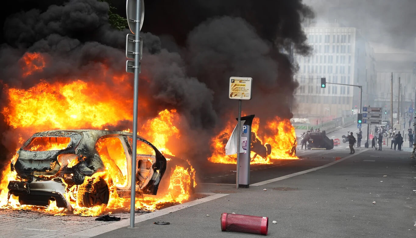 Bezpieczeństwo w mieście podczas protestów