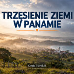 Półwysep Azuero w Panamie o świcie po trzęsieniu ziemi M7,7 — ilustracja do artykułu, nie zdjęcie dokumentalne.